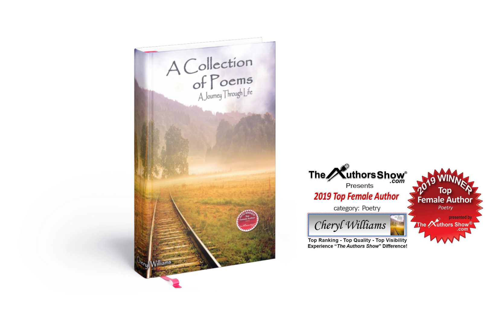Hard Cover Book-A Collection of Poems-and-The Authors Show-2019-top-female-author