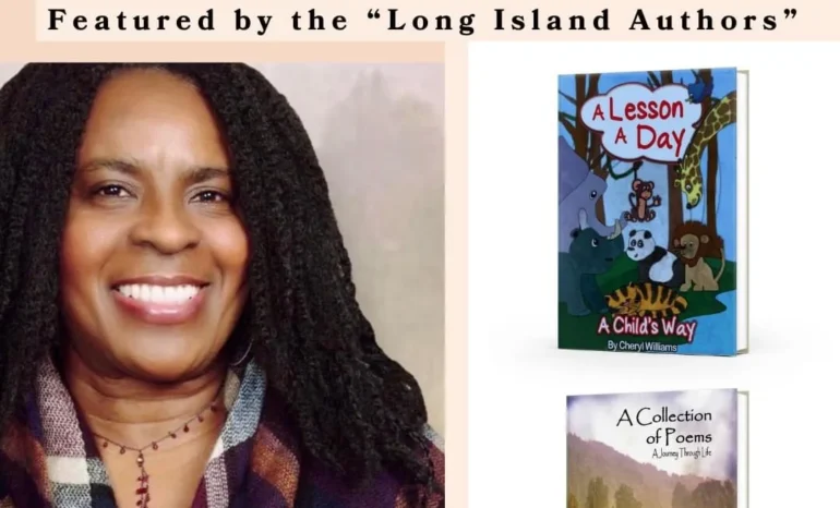 Author Cheryl Williams Honored as Top Female Author in Poetry