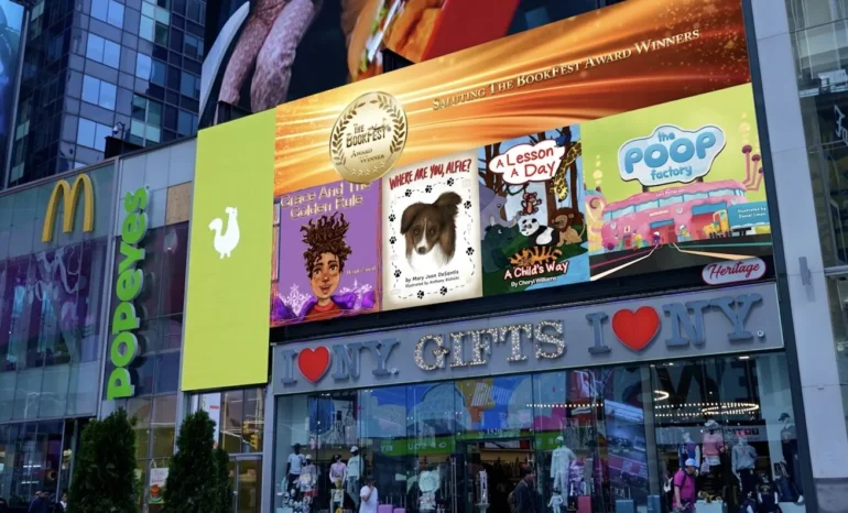 A Lesson A Day: A Child’s Way Featured On Times Square NYC